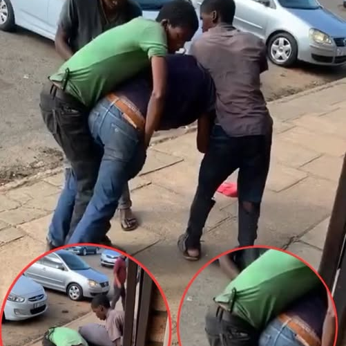 Man Overpowered After Courageous Attempt to Fight Off Three Alleged Robbers in Broad Daylight